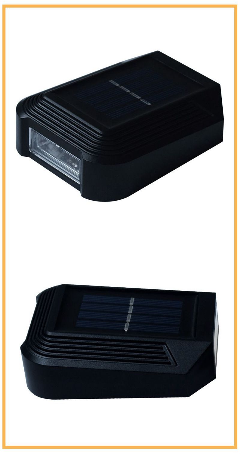Stellora Solar Außenwandleuchte mit Sternenlichteffekt | Wetterfest & Automatisch | Warm- & Kaltweiß | Elegantes Design