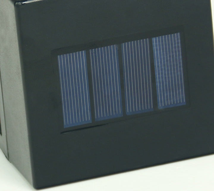 Fencora Solar Wandleuchte für Gartenzaun | Wetterfest & Automatisch | Warm- & Kaltweiß | Stimmungsvolle LED-Beleuchtung