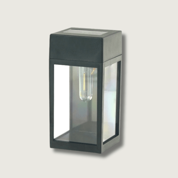 Fencora Solar Wandleuchte für Gartenzaun | Wetterfest & Automatisch | Warm- & Kaltweiß | Stimmungsvolle LED-Beleuchtung